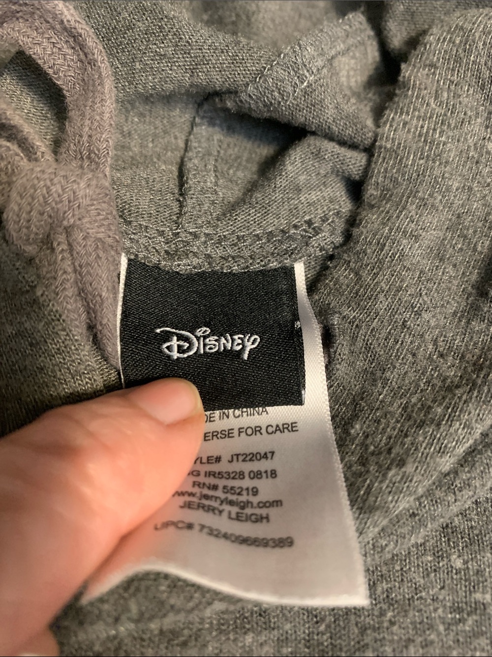 Disney Gray Graphic  Pullover Hoodie - Picture 5 of 6